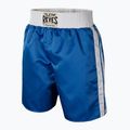 Pánske boxerkové šortky Cleto Reyes Satin Boxing blue/white