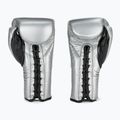Boxerské rukavice Cleto Reyes Lace Up Sparring silver 3