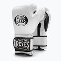 Boxerské rukavice Cleto Reyes Velcro Sparring white/black