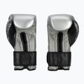 Boxerské rukavice Cleto Reyes Velcro Sparring silver/black 3