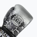 Boxerské rukavice Cleto Reyes Velcro Sparring silver/black 5
