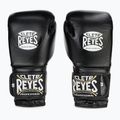 Boxerské rukavice Cleto Reyes Velcro Sparring black/silver 2