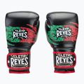 Boxerské rukavice Cleto Reyes Velcro Sparring black/red/white green red