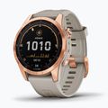 Hodinky Garmin Fenix 7S Solar Hrm Elevate Ox gold 010-02539-11