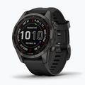 Hodinky Garmin Fenix 7S Sapphire Solar Hrm Elevate Ox black 010-02539-25