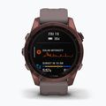 Hodinky Garmin Fenix 7S Sapphire Solar Hrm Elevate Ox hnedé 010-02539-29 2