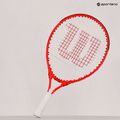 Detská tenisová raketa Wilson Roger Federer 19 Half Cvr červená WR054010H 8