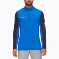 MAMMUT Pánska trekingová mikina Aenergy ML Half Zip Pull blue