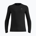 Pánska termoaktívna mikina ODLO Fundamentals Active Warm Bl Top Crew Neck black