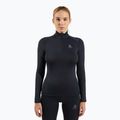Dámska termoaktívna mikina ODLO Fundamentals Active Warm Bl Top Turtle Neck black