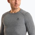 Pánska termoakčná mikina ODLO Active Warm Bl Top Crew Neck odlo steel grey melange 3
