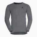 Pánska termoakčná mikina ODLO Active Warm Bl Top Crew Neck odlo steel grey melange 4