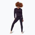 Dámska termoakčná mikina ODLO Warm Originals Stripes Bl Top Crew Neck dark saphire 2