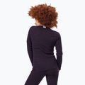 Dámska termoakčná mikina ODLO Warm Originals Stripes Bl Top Crew Neck dark saphire 3