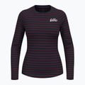 Dámska termoakčná mikina ODLO Warm Originals Stripes Bl Top Crew Neck dark saphire 4