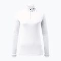 Dámska lyžiarska mikina KJUS Feel Midlayer Half Zip white