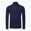 Pánska lyžiarska mikina KJUS Feel Midlayer Half Zip deep space