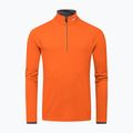 KJUS pánska lyžiarska mikina Feel Half-Zip oranžová MS25-E06