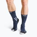 Dámske ponožky X-Socks Trek X Merino midnight blue/arctic white 2