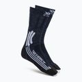 Dámske ponožky X-Socks Trek X Merino midnight blue/arctic white