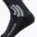 X-Socks Trek Expedition opal black/dolomite grey melange trekingové ponožky 3