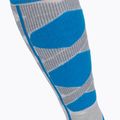 Dámske lyžiarske ponožky X-Socks Ski Control 4.0 sivomodré XSSSKCW19W 4