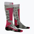 Dámske lyžiarske ponožky X-Socks Ski Rider 4.0 grey XSSSKRW19W 4