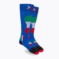 Lyžiarske ponožky X-Socks Ski Patriot 4.0 Italy blue XSSS45W19U