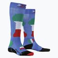 Lyžiarske ponožky X-Socks Ski Patriot 4.0 Italy blue XSSS45W19U 5