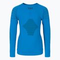 Detská termoakčná mikina X-Bionic Invent 4.0 LS teal blue/anthracite