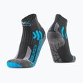 Ponožky X-Socks Trek Outdoor Low Cut anthracite/turquoise
