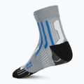 Pánske bežecké ponožky X-Socks Run Speed Two 4.0 pearl grey/invent blue 2