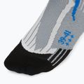 Pánske bežecké ponožky X-Socks Run Speed Two 4.0 pearl grey/invent blue 3