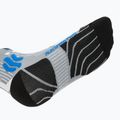 Pánske bežecké ponožky X-Socks Run Speed Two 4.0 pearl grey/invent blue 4