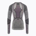 Dámska termo mikina X-Bionic Merino black/grey/magnolia 2