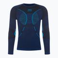Pánska termoakčná mikina X-Bionic Merino dark ocean/sky blue 2
