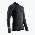 Pánska termo mikina X-Bionic Energizer 4.0 Transmission Layer Full Zip opal black/arctic white