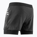 Pánske bežecké šortky X-Bionic Twyce Race 2v1 black/charcoal 3