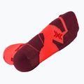 Pánske ponožky X-Socks Trailrun Perform Crew fluo red/namib red 5
