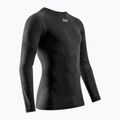 Pánska termoaktívna mikina X-Bionic Symbio Merino Shirt opal black