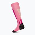 Lyžiarske ponožky X-Socks Ski Perform Otc light pink/light sand 2