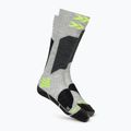 Detské lyžiarske ponožky X-Socks Ski Discover Otc rhino grey/canary
