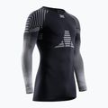 Pánska termoakčná mikina X-Bionic Invent Fx Shirt black/grey/light grey