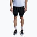Pánske bežecké šortky X-Bionic Efektor 2v1 x black/x black