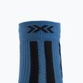 Ponožky X-Socks Trailrun Discover Členkové mineral blue/x black 3