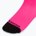 Ponožky X-Sock Run Discover Crew fluo pink/black 3
