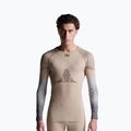Pánska termoakčná mikina X-Bionic Invent Fx Shirt sand/light grey/grey