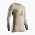 Pánska termoakčná mikina X-Bionic Invent Fx Shirt sand/light grey/grey 10