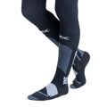 Detské lyžiarske ponožky X-Socks Ski Discover Otc x black/light grey 2
