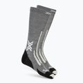 Ponožky X-Socks Hike Discover Merino Crew seal grey/light sand